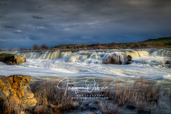 Sunset Over Snake River