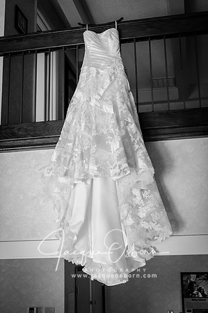 Black and White wedding dress - Jacque Osborn Photography - Buhl, Idaho Photographer