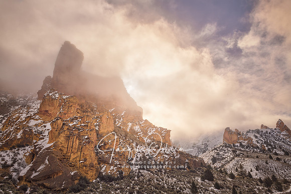 Fog in Juniper Gulch - Owhyees, Oregon - Jacque Osborn Photography - Idaho Landscape Photographer